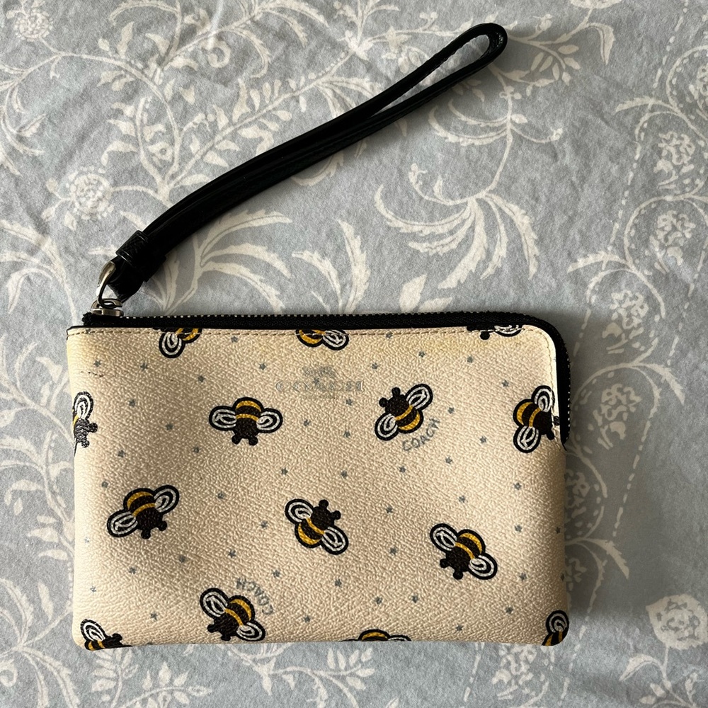 Coach Bee Wristlet